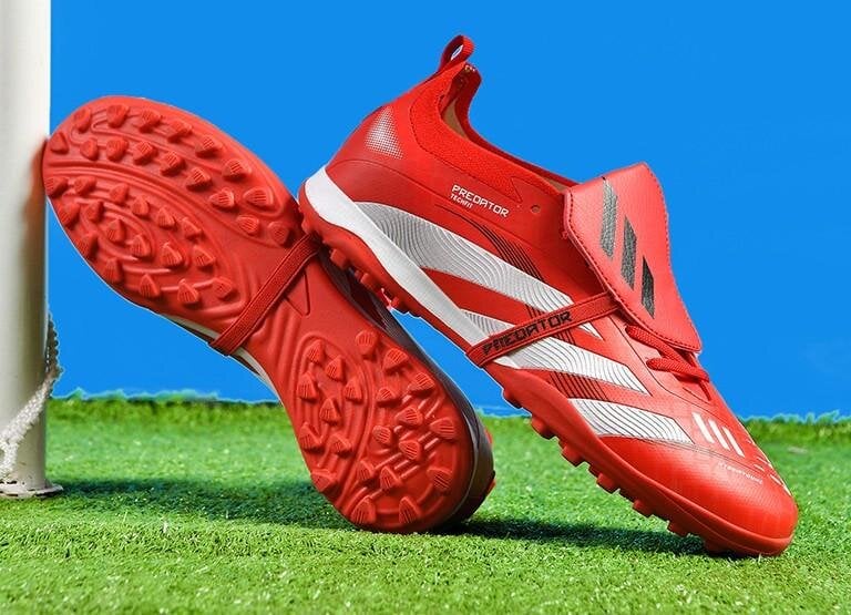 Футбольні сороконіжки  Poraetor Soft Ground червоний (2144)
