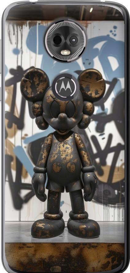 Чехол на Motorola Moto E5 Plus Bronze kaws v2 (6098u-1412-42517)