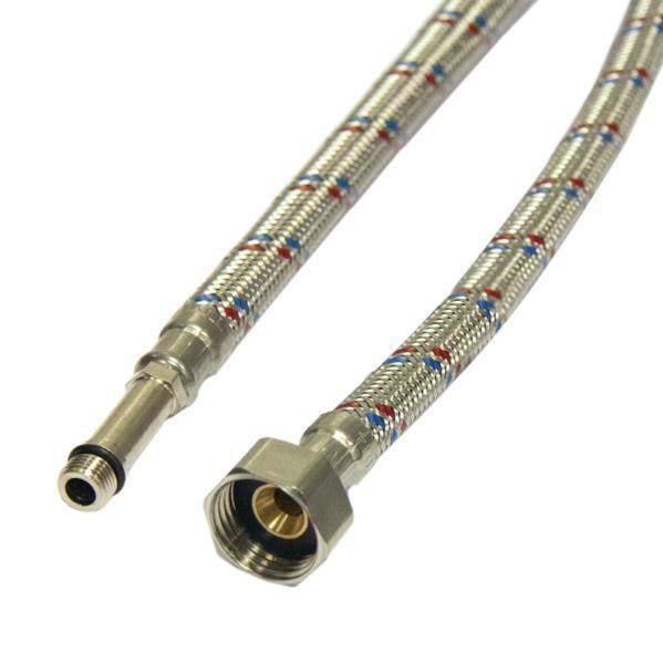 Шланг для смесителя Gross нержавеющая сталь НВ длинный штуцер 60 см (ART-23531)