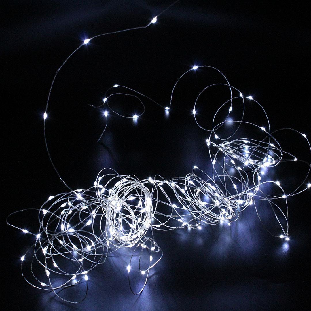 Гирлянда линейная Xmas 200 Led 10 м Белый (1634105141)