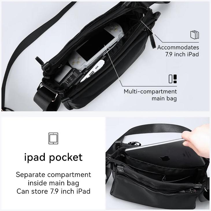 Сумка-месенджер Mark Ryden MR422 з відділом під планшет 7,9'' (2457) - фото 5 Сумка-месенджер Mark Ryden MR422 з відділом під планшет 7,9'' (2457) - фото 5