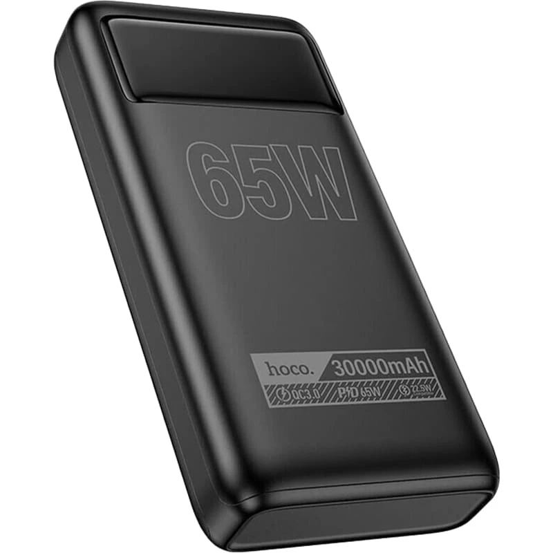 Повербанк Hoco DB81 Apollo PD65W 30000 mAh Черный (ЦУ-00046775)