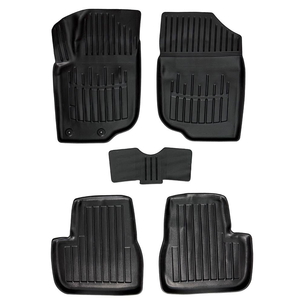 Коврики в салон SOVA-PL для Peugeot 207 2006-2012 резиновые 5 шт. Черный (28800665) Коврики в салон SOVA-PL для Peugeot 207 2006-2012 резиновые 5 шт. Черный (28800665)
