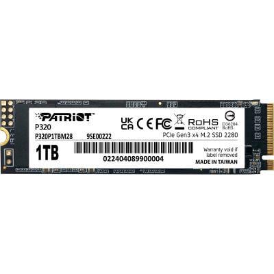 SSD-накопитель Patriot P320 1TB M.2 2280 (P320P1TBM28)