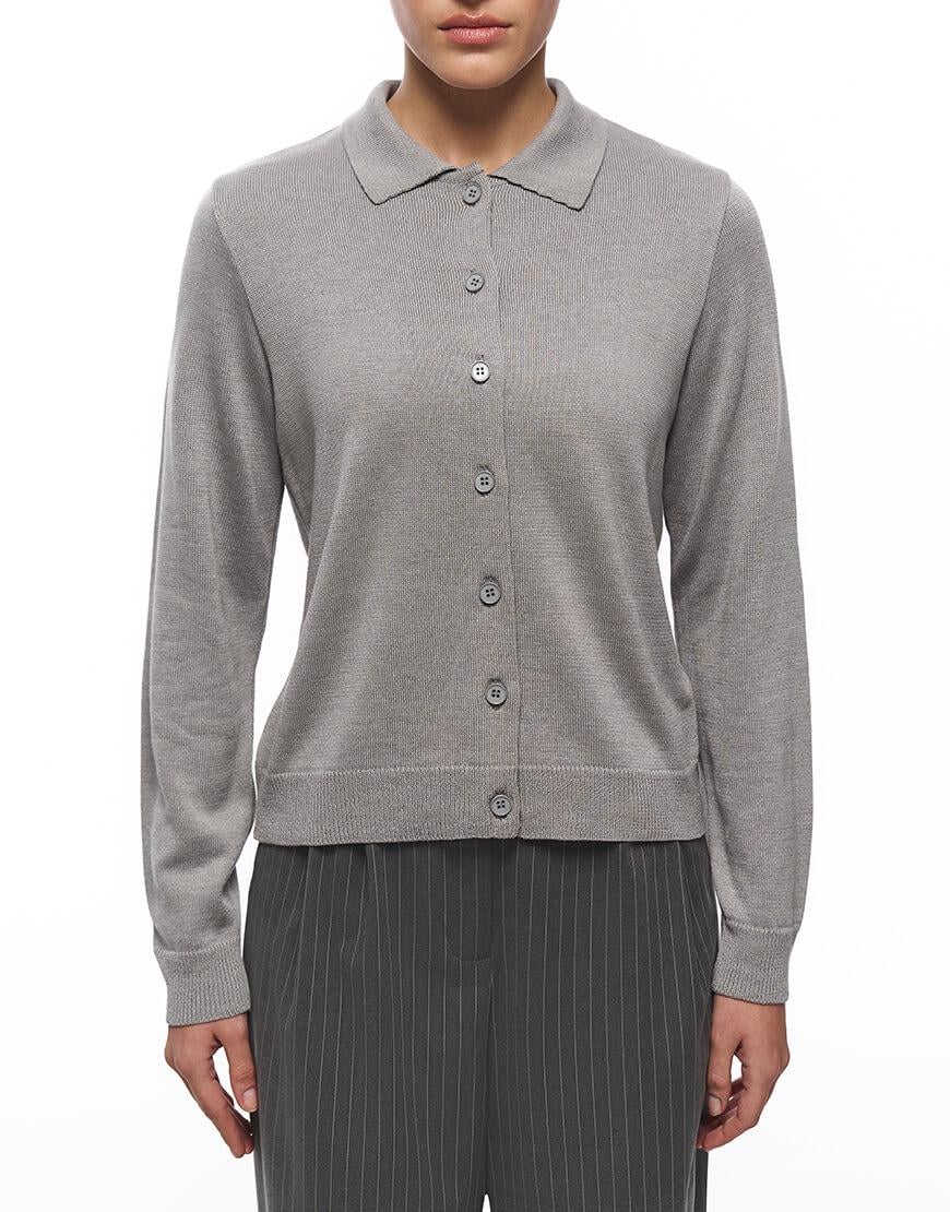 Сорочка Thea жіноча J.D.WOOL сіра XS-S Сорочка Thea жіноча J.D.WOOL сіра XS-S