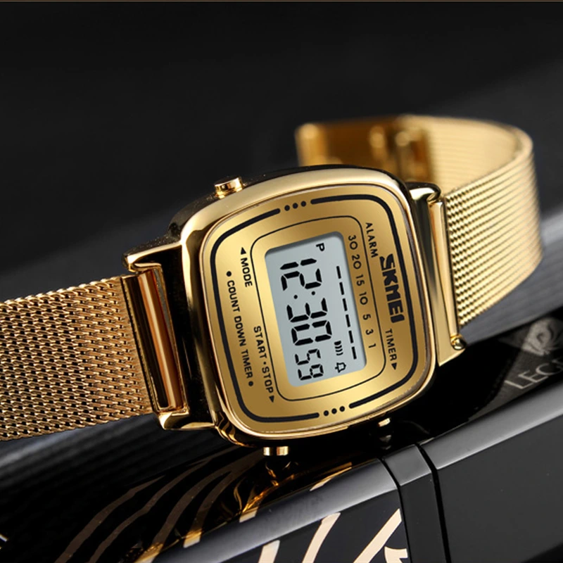 Наручные часы Skmei 1901MHGD Gold Mesh - фото 3