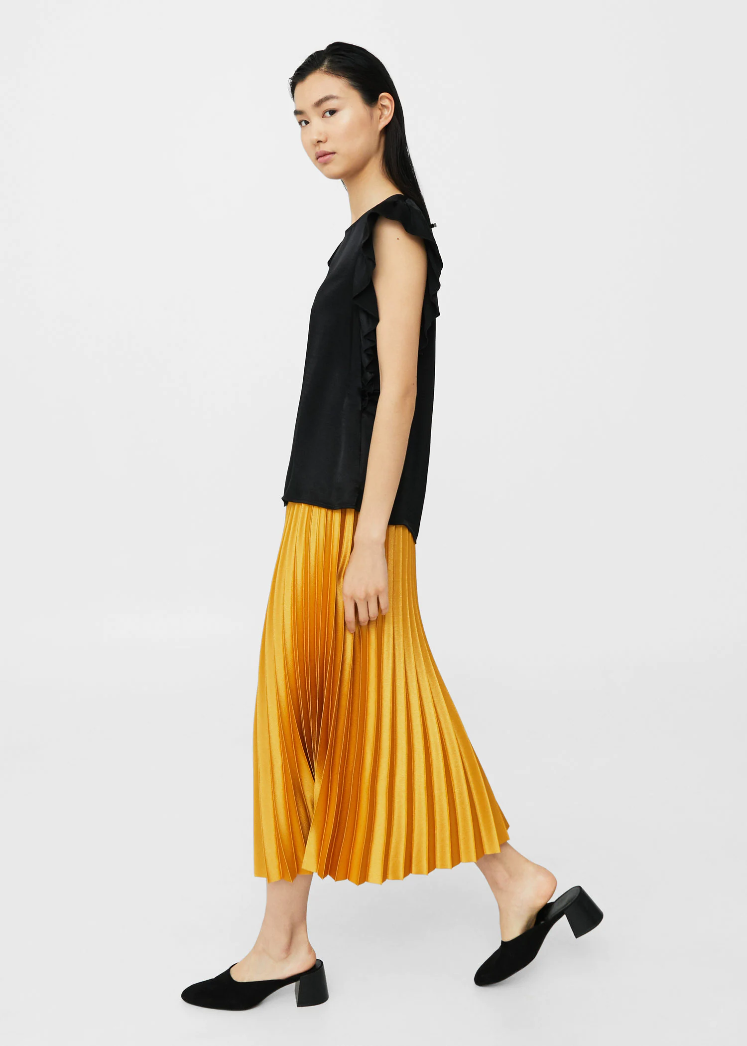 Блузка Mango XS Черный (2000001057223) - фото 6 Блузка Mango XS Черный (2000001057223) - фото 6