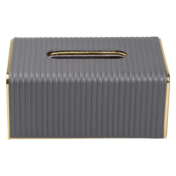 Серветниця прямокутна YIWU з екошкіри та корпусом із МДФ 23х13х9 см Сірий (147-107-HP-3-203G) - фото 1 Серветниця прямокутна YIWU з екошкіри та корпусом із МДФ 23х13х9 см Сірий (147-107-HP-3-203G) - фото 1