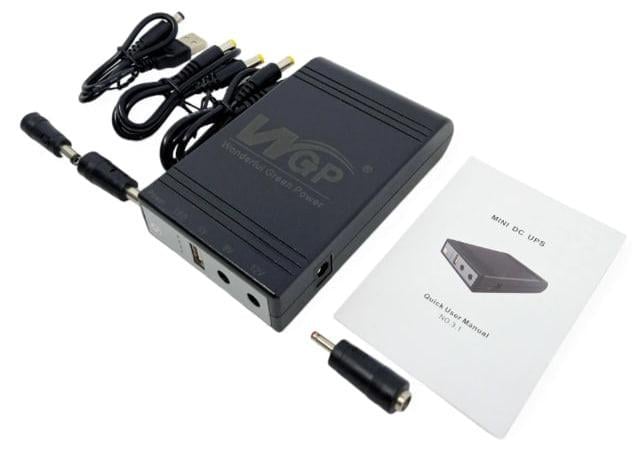 Источник бесперебойного питания WGP Mini DC для роутера 8800 mAh 5/9/12V White (WGP103-5912)