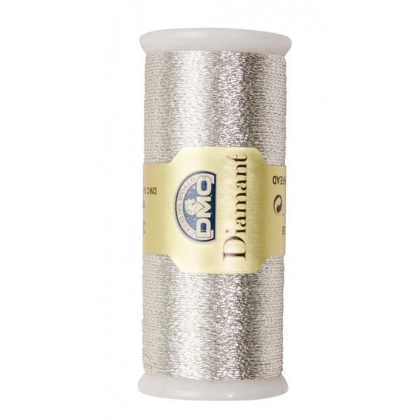 Мулине металлизированное DMC Diamant 20 м Light Silver (380 D168)