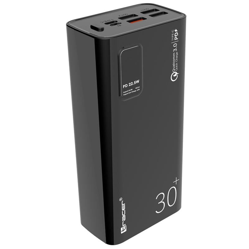 Повербанк Tracer Martec 4xUSB PD + QC 3.0 30000 mAh (9293709)