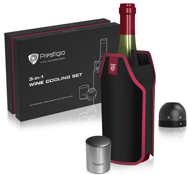 Набір Prestigio для охолодження вина (PWA101CS)