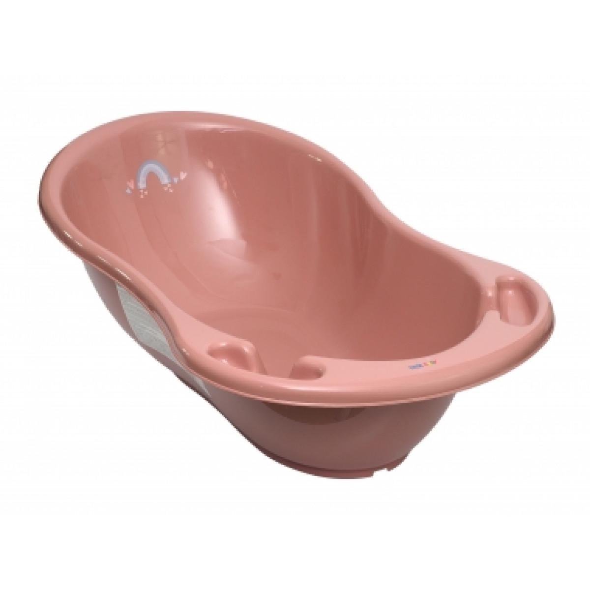 Комплект Tega Baby Метео ванна 86 см/гірка Рожевий (ME004003Pink) - фото 1