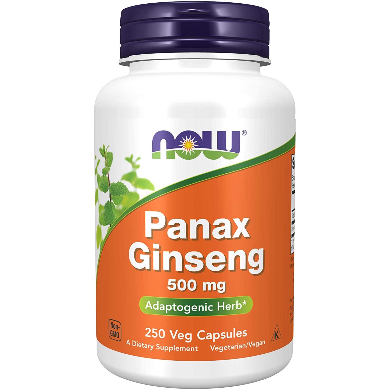 Женьшень Panax Ginseng 500 mg 250 caps