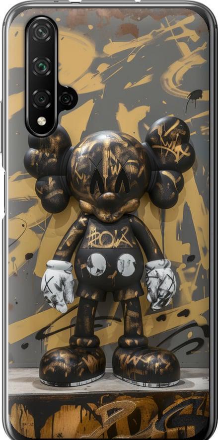 Чехол на Huawei Nova 5T Bronze kaws (6097t-1833-42517)