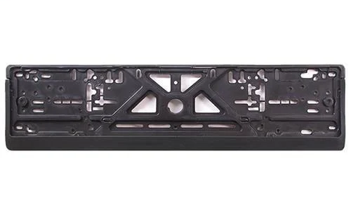 Рамка номера пластик в кульку Штурмовик БН Чорний