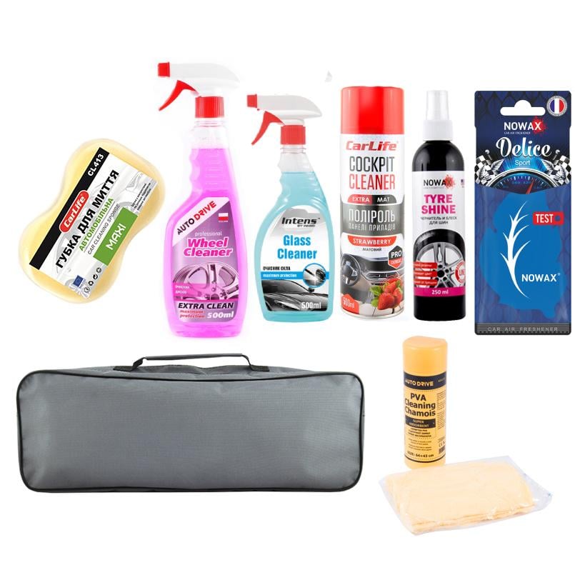 Мини набор для ухода за автомобилем CarLife
