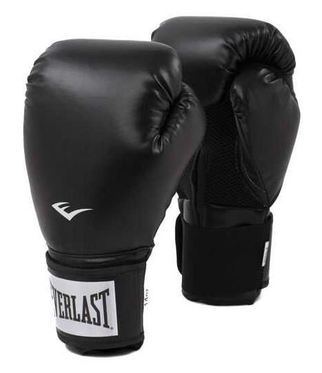 Боксерські рукавиці Everlast PROSTYLE 2 BOXING GLOVES 12 унцій Чорний (00000028921)