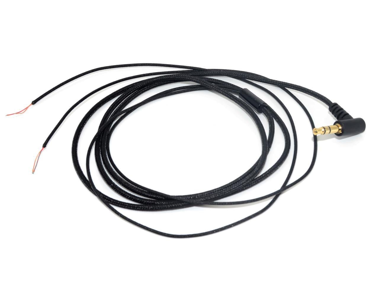 Кабель для наушников в нейлоновой оплетке L-коннектор Koss Porta Pro Sony AKG JVC Sennheiser Grado (846721771)