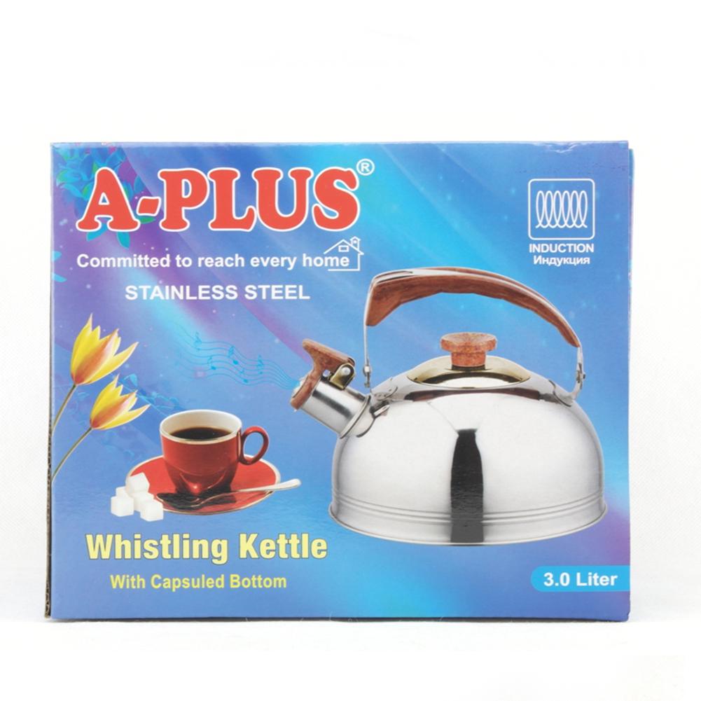 Чайник A-Plus со свистком 3 л (1339-WK) - фото 3 Чайник A-Plus со свистком 3 л (1339-WK) - фото 3