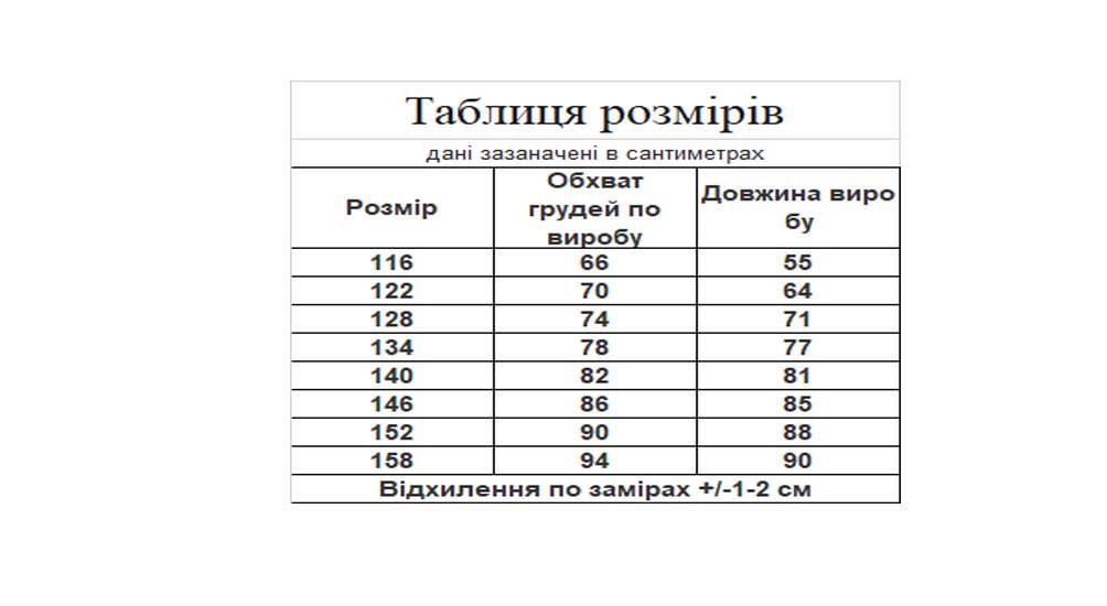 Сукня-вишиванка дитяча Вишиваночка р. 152 Синій (817-7) - фото 8