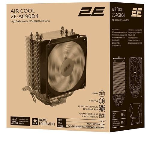 Кулер для процесора 2E AC90D4 Gaming Air Cool AC90D4 TDP 130W - фото 6