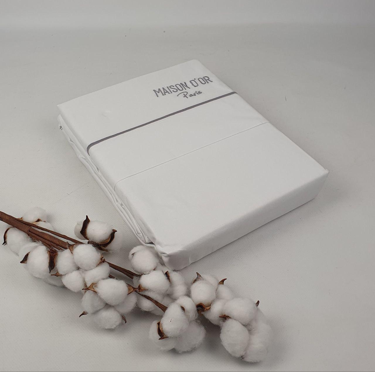 Пододеяло и наволочки Maison Dor Mon Richmond 50х70 см White (CN38702)