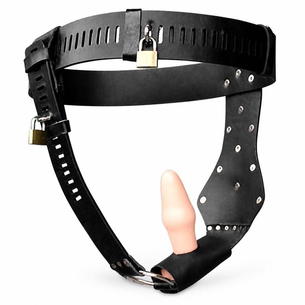 Пояс целомудрия женский Relieving Nature Chastity Belt Vaginal Plug (1000013995)