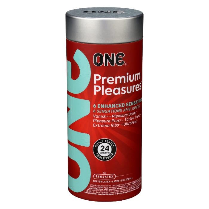 Презервативы ONE Premium Pleasures 24 шт. (UCIU000015)