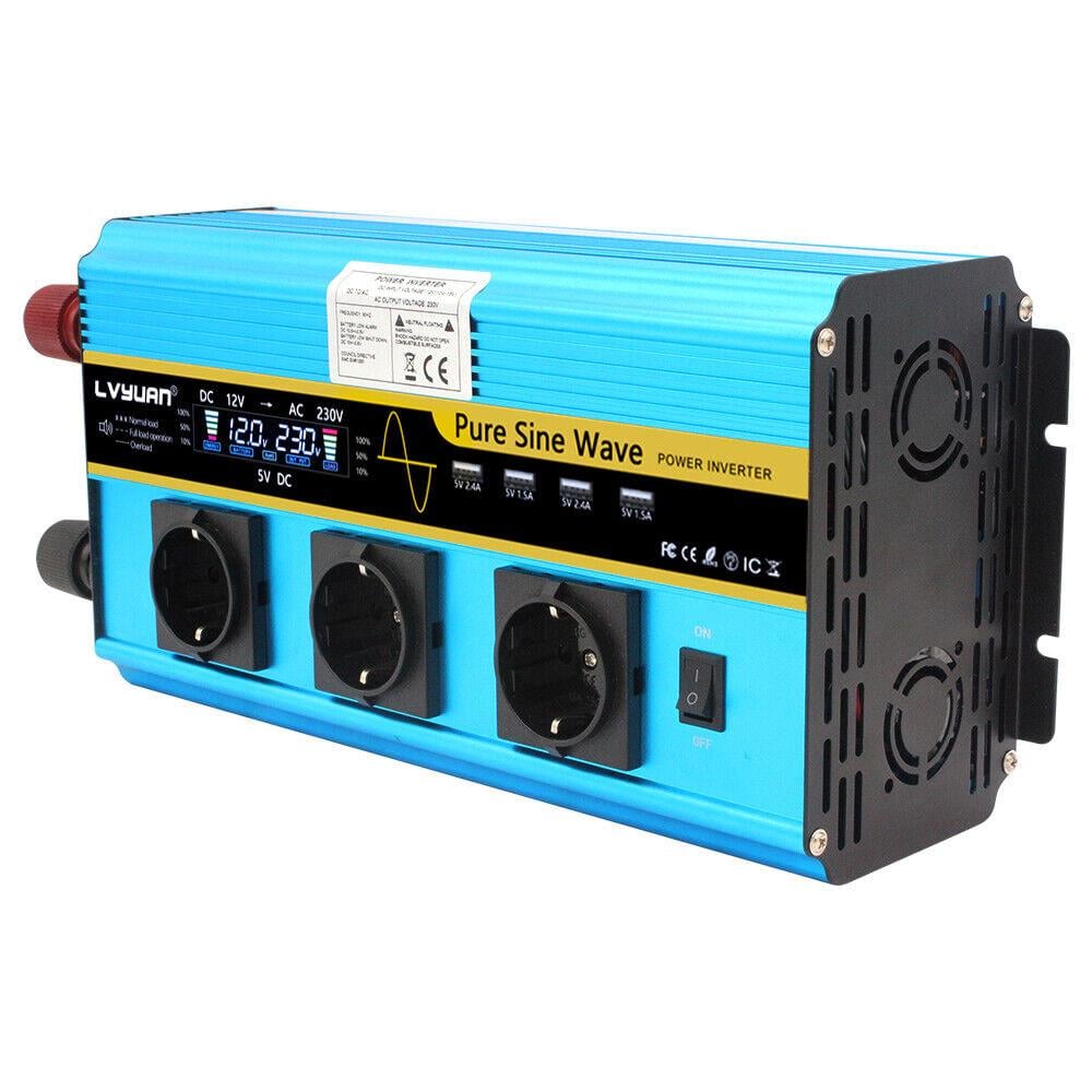 Інвертор Lvyuan 12-230V 3000/6000W (F-3000P)