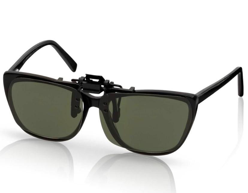 Поляризационная накладка на очки Черно-зеленый (69961757984237)