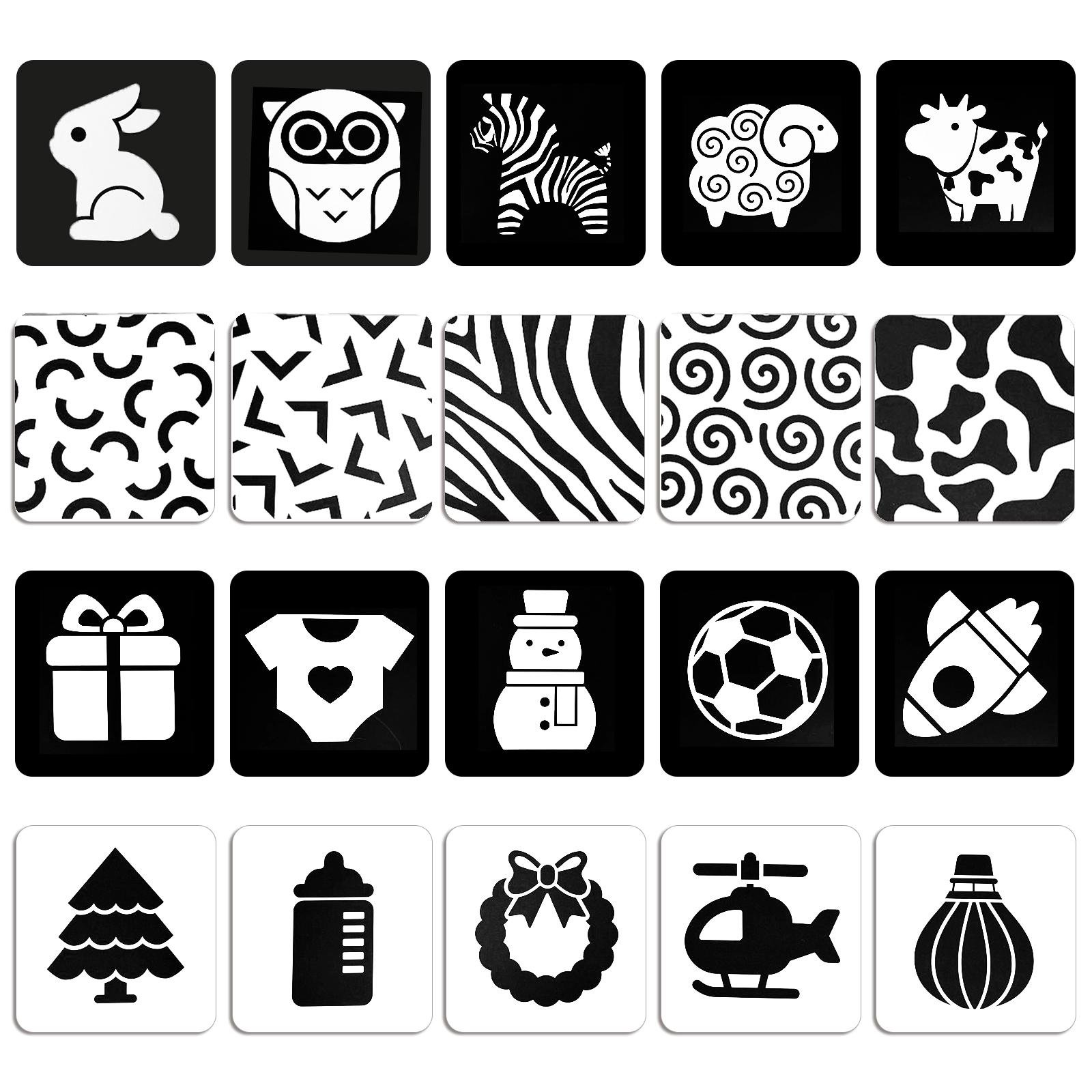 Картки для малюків Монтессорі для візуальної стимуляції та дошкільної освіти 1-3 місяців 40 карток (25027200) - фото 2 Картки для малюків Монтессорі для візуальної стимуляції та дошкільної освіти 1-3 місяців 40 карток (25027200) - фото 2