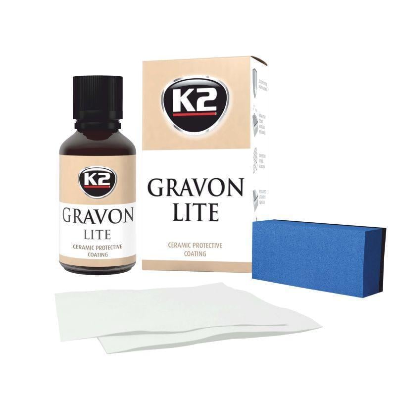 Керамическое покрытие K2 Gravon Lite с аппликатором 30 мл (G032)