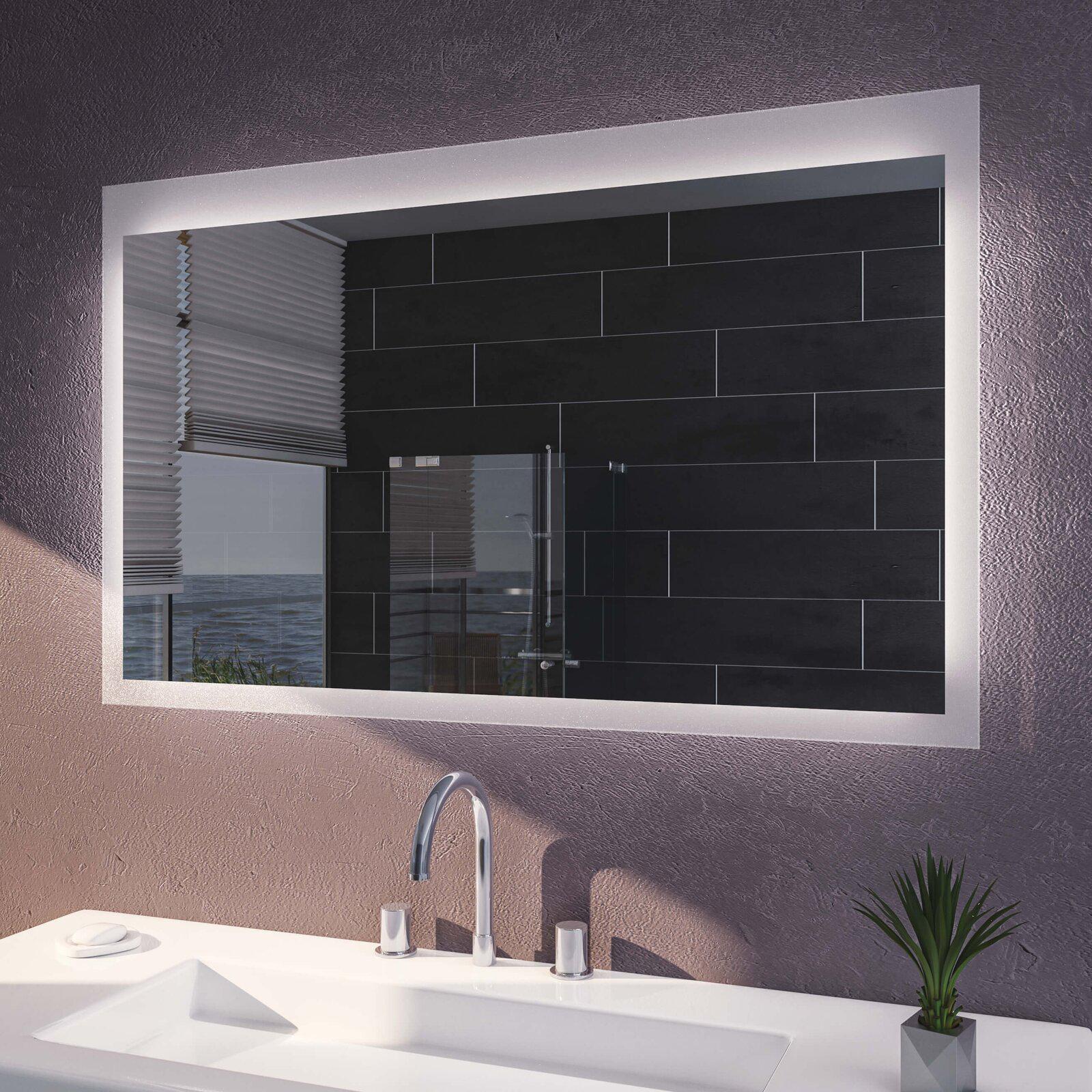 Зеркало Dim Dzerkal OBBO с LED-подсветкой 80х60 см (6747)