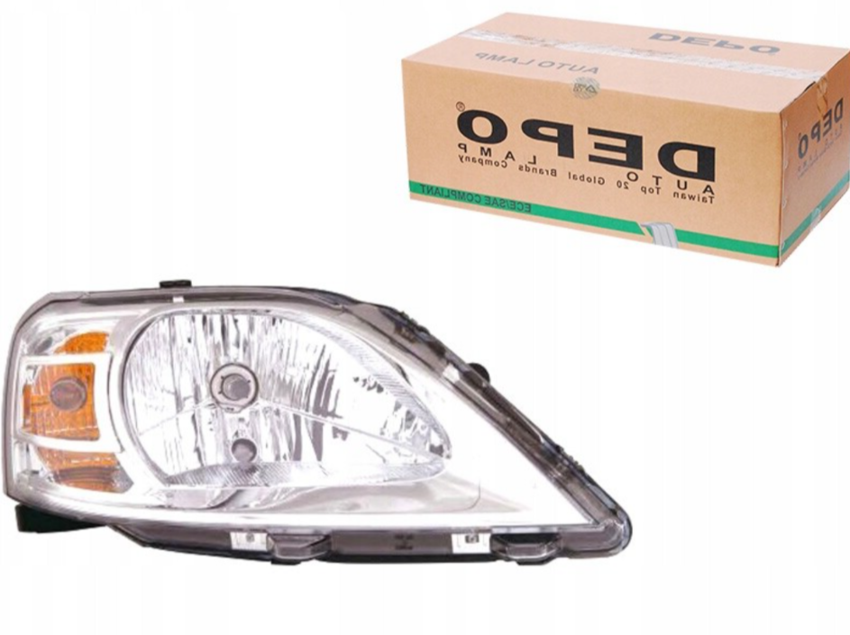 Фара передняя правая Dacia/Renault Logan 2009-2012 H4 (551-1174R-LD-EM)