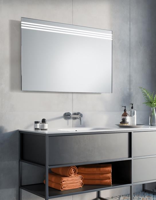 Зеркало Dim Dzerkal SELIO с LED-подсветкой 60х70 см (8724)