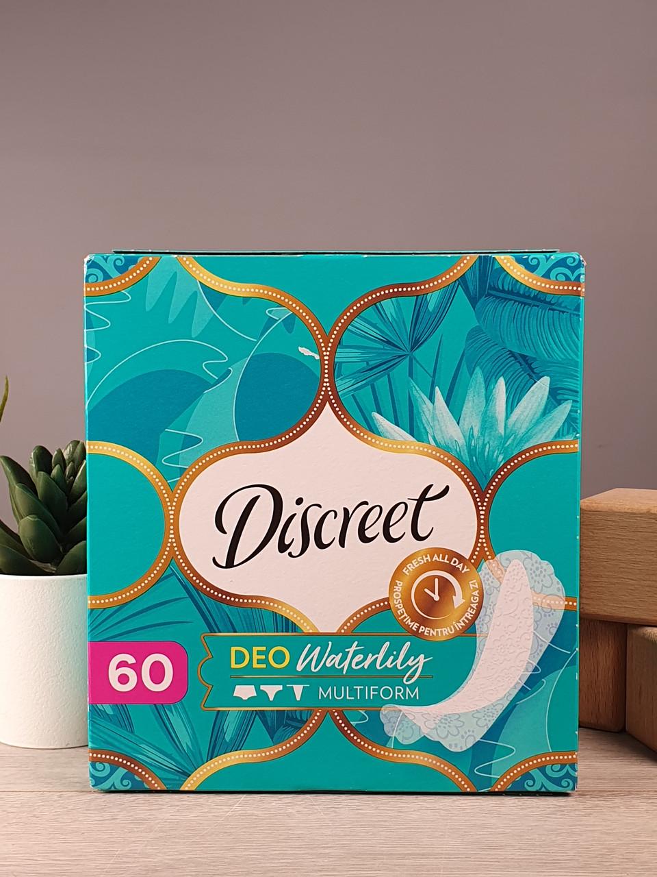 Прокладки щоденні гігієнічні Discreet Waterlily 60 шт. (1880649109)