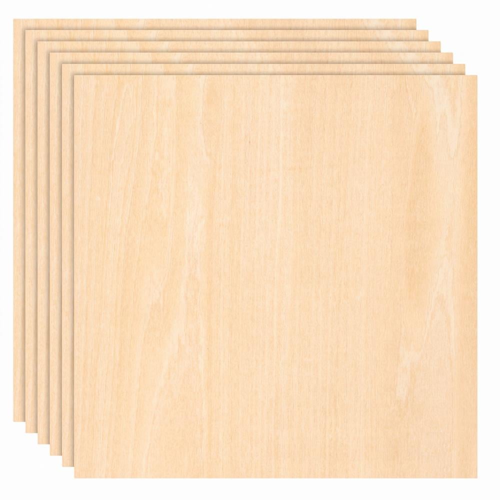Фанера шліфована Bambu Lab Basswood з липи 300x300x3 мм 6 шт. (YA001)