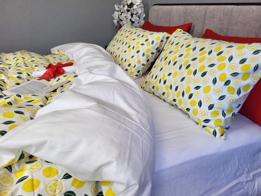 Комплект постельного белья LEMONS Turkish flannel евро (2012647663)