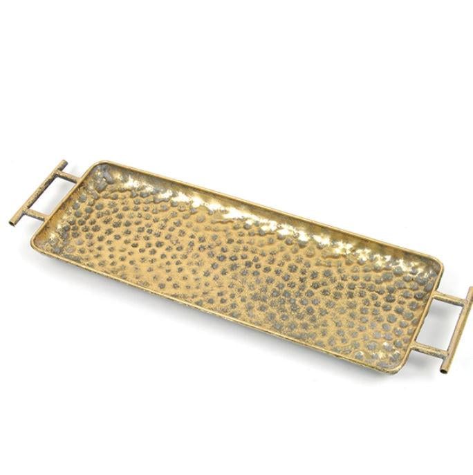 Поднос металлический Золотой (46054)