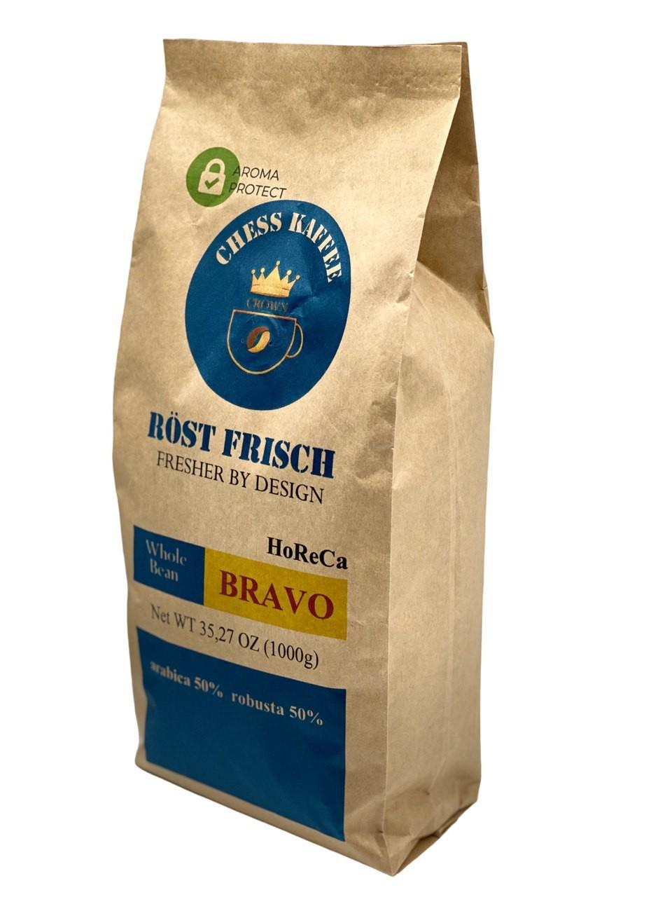 Кава в зернах Chess Kaffee Bravo 1000 г