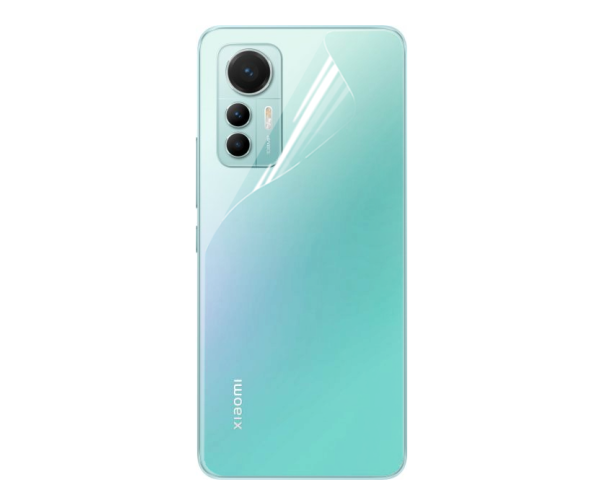 Пленка противоударная гидрогелевая Hydrogel Film для Xiaomi 12 Lite на заднюю панель Transparent