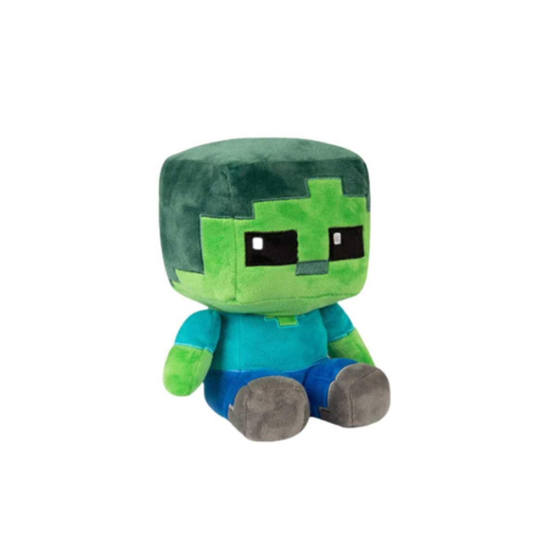 Мягкая игрушка из игры Minecraft Зомби 21 см Зеленый (2579202629) - фото 2