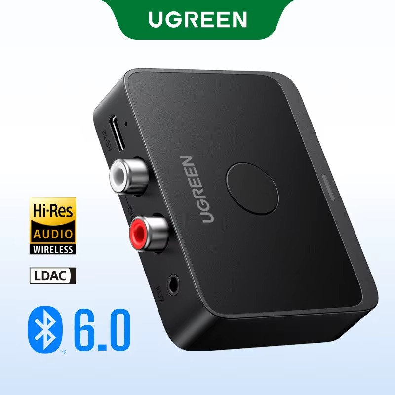 Приемник-адаптер UGREEN BT505 Bluetooth 6.0 Receiver LDAC (30246697) - фото 2