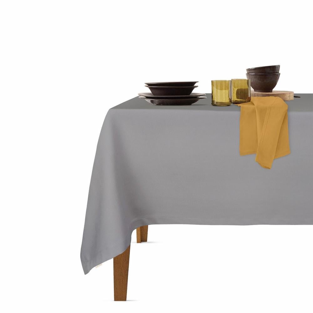 Столовый набор Cosas скатерть и салфетки 140x180/35х35 см 4 шт. GreyDark/Mustard (4822052073933)