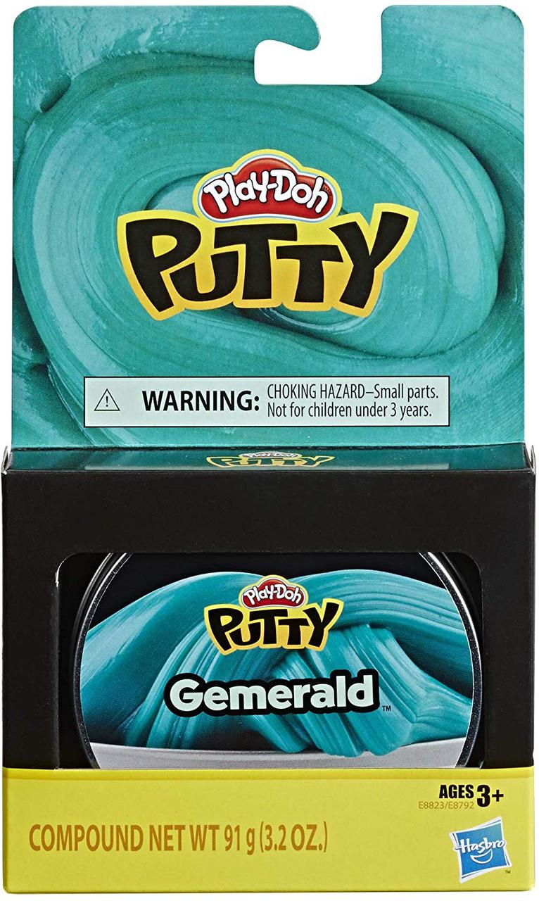 Набір для творчості дитячий Hasbro Play-Doh Putty Gemerald Green Metallic (E8824) Набір для творчості дитячий Hasbro Play-Doh Putty Gemerald Green Metallic (E8824)