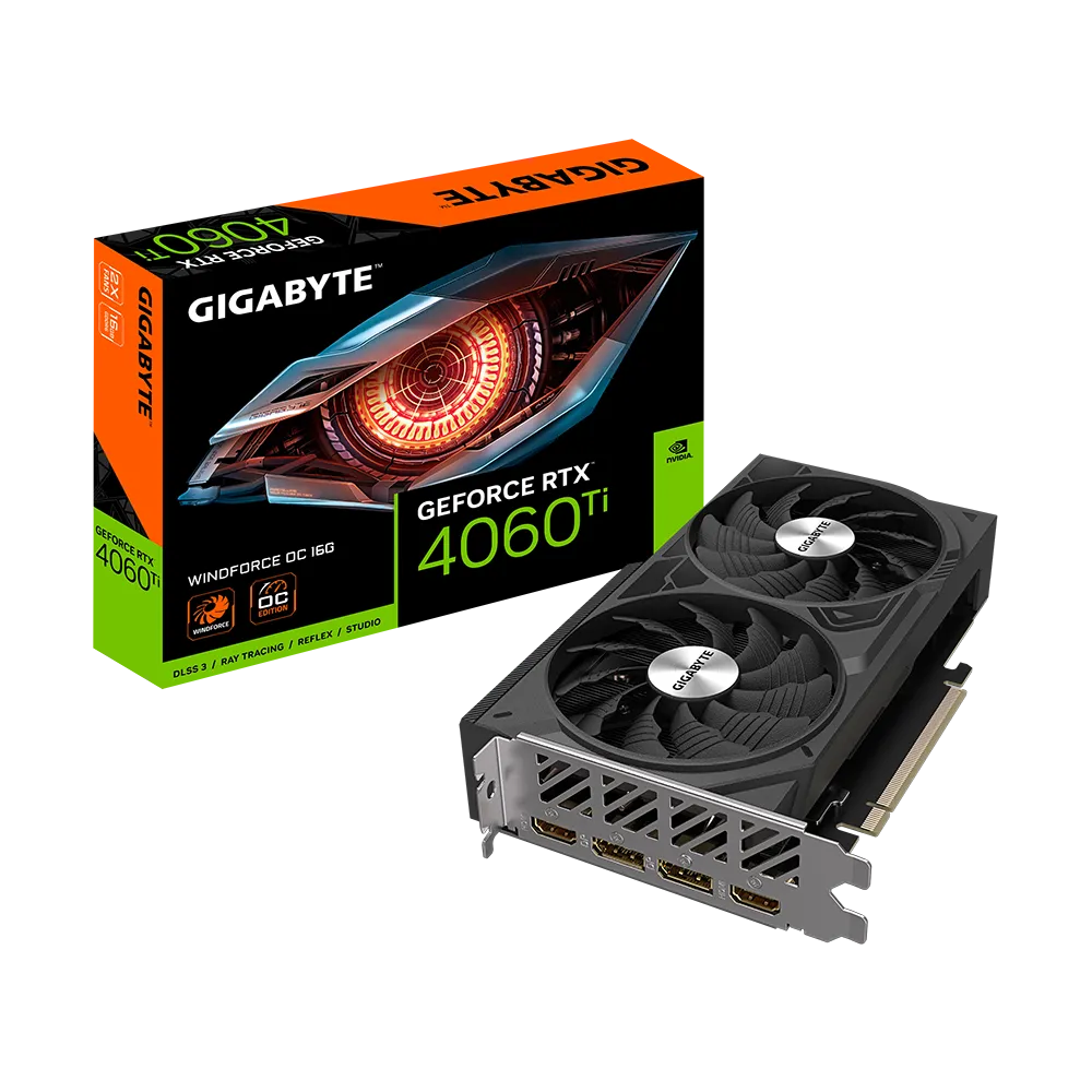 Видеокарта Gigabyte GV-N406TWF2OC-16GD RTX4060Ti 16 Гб GDDR6 18000 МГц - фото 6