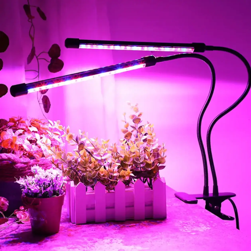 Фитолампа светодиодная с прищепкой полного спектра 25 Вт (2499968294) - фото 2 Фитолампа светодиодная с прищепкой полного спектра 25 Вт (2499968294) - фото 2