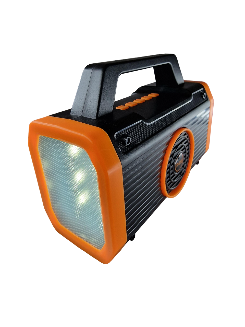 Фонарь Portable Speaker P418 с солнечной панелью и FM-радио 8W 8W Оранжевый