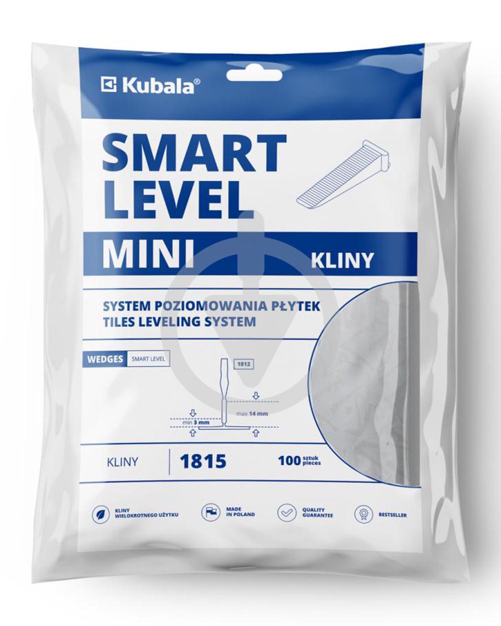 Клипсы для плитки Kubala 1815 Smart Lever Mini 100 шт. 1 мм (13474908)
